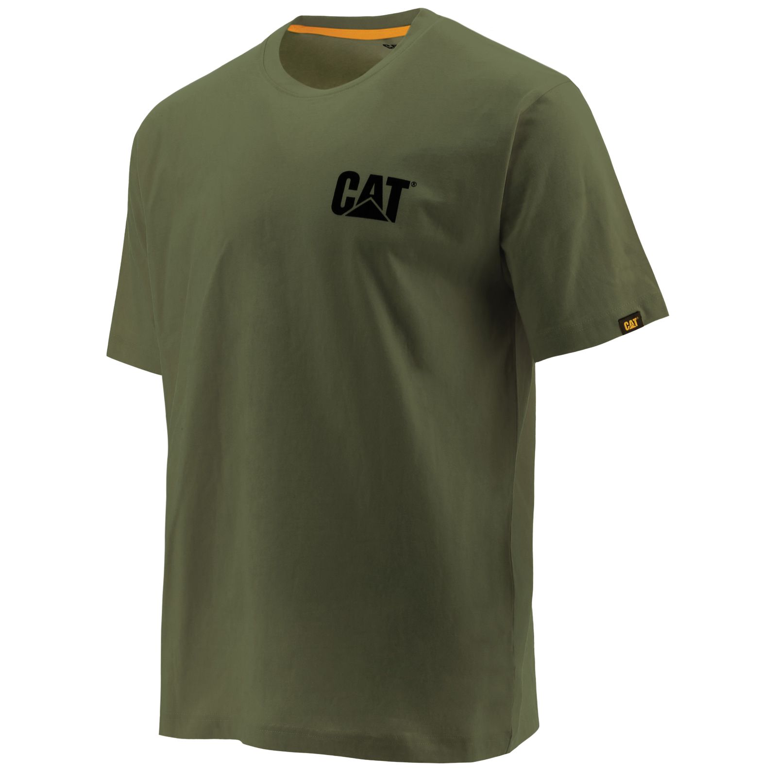 Caterpillar Clothing South Africa - Cat Men's Trademark T-Shirts Green WA8029316